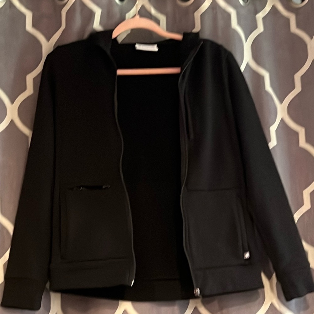 Figs On Shift full zip hoodie size XS black